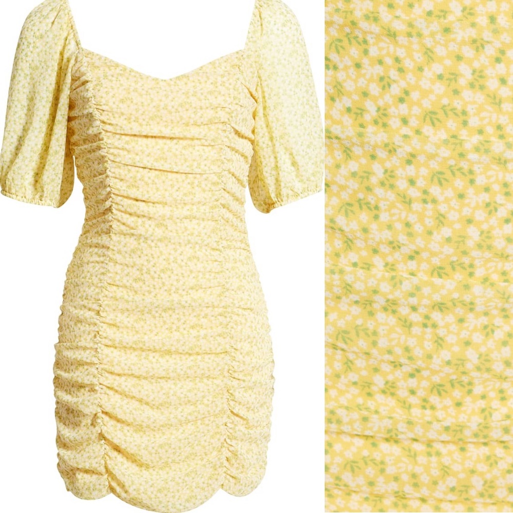 All in Favor - Sasha Ruched Minidress